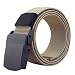 Produktbild ITIEZY Militär Taktische Gürtel Classics Unisex Gürtel für Herren und Damen Atmungsaktiv Stoffgürtel Outdoor Sportarten Wasserdichte Gürtel Verstellbare Gurtband POM Schnalle 125cm lang