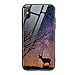 Price comparison product image DREAMBAB Phone Case Tempered Glass Case For Iphone 7 8 Plus Case Luxury Star Space Cover For Iphone X Case For Iphone6S 6 6S 7Plus Xs Max Xr,10Z,For 6Plus Or 6S Plus