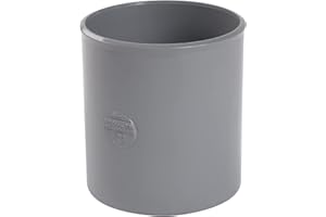 NICOLL COV50178 Manchon FF PVC Gris-Ø 100 mm-M2T