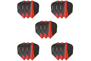 Harrows Retina | Set of 5 Premium Extra Strong 100 Micron Dart Flights in Standard Shape (15 Flights)