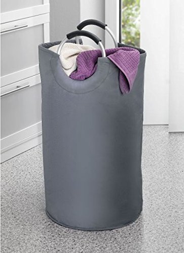 WENKO Wäschesammler Jumbo Anthrazit, Multifunktionstasche - 2