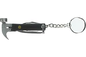 Kikkerland KR13-BK Wood Mini Hammer Tool Black