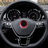 logo vw golf 4 Easy and quick installation. TOPDECO Aluminium Trim Car Steering Wheel Logo Sticker-fit VW Volkswagen Golf 6 Golf 7 Polo Tiguan Passat B7 Touran Scirocco Beetle(Red)