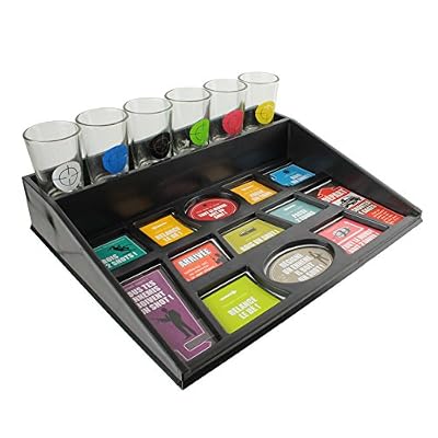 MISTER GADGET MG3042 Jeu à boire Shooter à gages PP/Verre Multicolore 27,30 x 22,30 x 9 cm