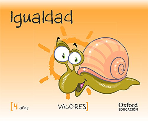 Educación En Valores 4 Años. Igualdad