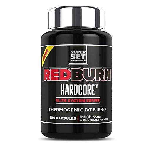 Brûleur de graisses puissant - Redburn Hardcore Superset Nutrition - 100 caps - Action thermogénique puissante