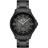 Armani Exchange Stainless Steel Analog Black Dial Men's Watch-Ax2458 ...