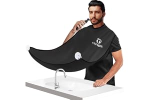 Beard Trimming Catcher Bib, Beard Bib Hair Catcher Apron, Herr Rakande Catcher Cape, Grooming presenter till män