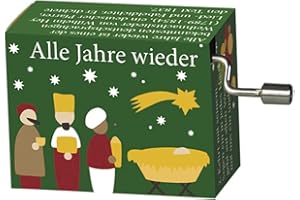 Fridolin Spieluhr Minidrehorgel Alle Jahre Wieder Weihnachtslied