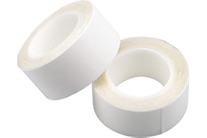 NATUCE 2PCS 6 Mètres Perruque Ruban Adhésif, 20mm Extension de Cheveux Adhésif Double Face Colle Adhésif, Ruban Adésif, Perruque Adhésive Clair Etanche Ruban Adésif pour Extension de Cheveux