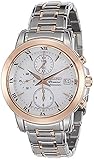 Seiko Damen Chronograph Quarz Uhr mit Edelstahl Armband SNDV68P1