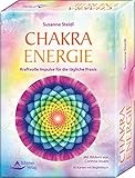 chakra karten online  SET - Chakra-Energie: Kraftvolle Impulse für die tägliche Praxis - 50 Karten mit Begleitbuch