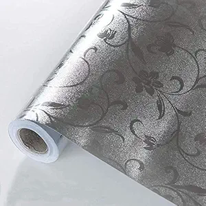 Delavala 2 mtr Aluminum Foil Sticker for Kitchen,Self Adhesive/Oil Proof/Heat Resistant