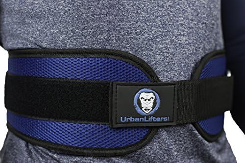 Urban Lifters Neoprene Weightlifting Belt - 6" wide back support, quick release Velcro strap and strong steel buckle. Perfect for Crossfit/Weightlifting/Bodybuilding. For Men and Woman.