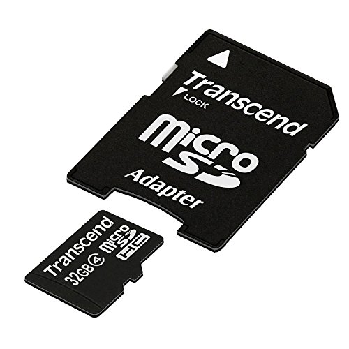 Transcend Micro SDHC 32GB Class 4 Speicherkarte [Amazon Frustfreie Verpackung]