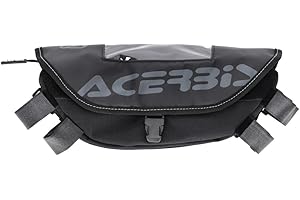 Acerbis Werkzeugtasche für Lenker Enduro / Dual Schwarz / Grau, 30 x 13 x 8 cm, 2,5 l, PVC/Polyester, mit Klettverschluss