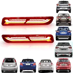 Kingsway Rear Bumper LED Reflector Light For Maruti Suzuki (Type - F)