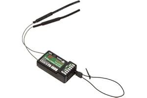 ICQUANZX Uscita PPM ricevitore 6 canali, con trasmettitore Flysky i4 i6 i10 i10 compatibile con porta iBus, per telecomando 2.4G Flysky FS-iA6B