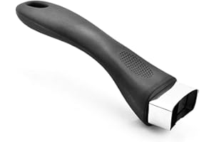 GCDN Poignée de casserole amovible, accessoire de cuisine ergonomique, anti-brûlure, longue poignée démontable en bakélite pour ustensiles de cuisine ménagers universels et durables