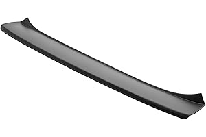 AROBA Rear Bumper Protector compatible with Skoda Yeti facelift from 10.2013 Green Line II and Monte Carlo With Folded Edges for Models City Full Cover RGM Bumper Protector Bumper Cover