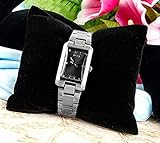 Ecloud Shop Set von 5 Kissen Präsentation Armband Uhr Kissen schwarz 9cm