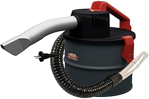 ‎MAUK Mauk® Pelletofen Kamin & BBQ Holzkohle Aschesauger & Grillgebläse Feuerbalg - 4 Liter Nass/Trocken Handsauger mit HEPA-Filter und 600 Watt Motorleistung