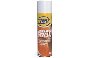 Zep Contractors Solvent & Degreaser 500ml - Glue Remover, Silicone Sealant Remover, Super Glue Remover, Solvent Cleaner, Glue Remover Solvent, Sticky Stuff Remover, Tar and Glue Remover