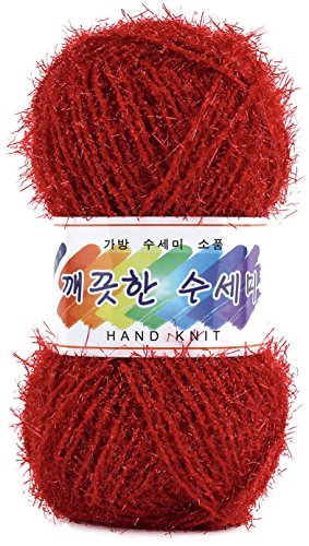 Clean Scrubber Yarn Red