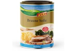 Asal Brown Sauce without Yeast 500 g for 5 Litres - A Best Quality Sauce without Flavour Enhancer and Yeast Extract, Ideal for Allergy Sufferers, Versatile Use