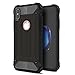 Price comparison product image iPhone X Case, Rugged Tough Dual Layer Armor Case iPhone X Protective Case Shockproof Case Cover for iPhone X [Heavy Duty] [Slim Hard Case] BY AMPLE® (BLACK)