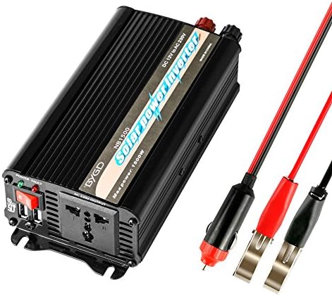 VXCAN Car Power Inverter 1500W DC 12V to AC 220V Modified Sine Wave Power Transformer with Universal AC Outlets 2.1A Dual USB Port