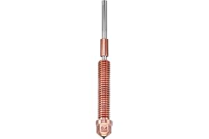DUROZZLE Buse en diamant PCD 0,4 mm pour imprimante 3D Creality K2 Plus Combo/Hi Combo, dureté exceptionnelle et excellente conductivité thermique