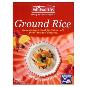 Whitworths Ground Rice, 500 Grams: Amazon.co.uk: Grocery