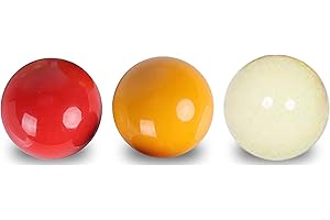BILLARES Y DARDOS CAMARA Bolas de Billar de Carambola, 61.5mm