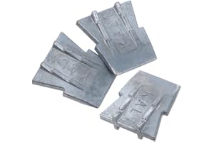 Gadpiparty 3-Teiliges Metallkeil Set Für Hammerstiel Und Axtstiel Sicherer Werkzeuggriffkeil Zur Befestigung Und Reparatur Von Hammer Und Axt