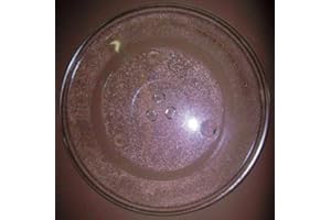 INGBERTSON Mikrowelle Drehteller UNI DU = 315 mm / 31.5 cm/Mikrowellenteller/Glasteller für Mikrowelle/Ersatzteller/Ersatz-Drehteller