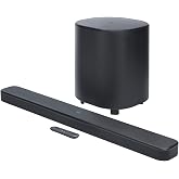 JBL Bar 500 M2, 10 in&ccedil; subwoofer, Dolby Atmos, HDMI eARC, Wi-F/Bluetooth, 4K desteği, PureVoice 2.0 ve MultiBeam 3.0 ile 5.1 