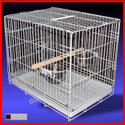 BIRD CARRIER CARRY CAGE TRANSPORTER L50cm x H40cm x D35cm