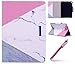 Produktbild iPad 2017 Hülle,iPad 9.7 Zoll Schutzhülle Marmor,iPad 2017 Lederhülle,Hpory Smart Cover Case Marmor Muster PU Leder Hülle im Bookstyle Brieftasche Ledertasche Hülle Flip Case Cover Vorstand Mehrfachsansicht Funktion Folding Cover PU Leather Klapphülle Hülle mit Weiche Silikon mit Ständer Standfunktion und Magnetverschluss Kunstleder Tablet Schutzhülle Etui Tasche für Apple iPad 2017 9.7 Zoll + 1 x Hpory Stylus-(Marmor)