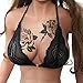 Produktbild Damen Dessous Weihnachten Luckycat Unterwäsche Frauen zarte Plus Size BH Blume Spitze Dessous Büstenhalter Nachtwäsche Unterwäsche Reizwäsche Dessous-Sets