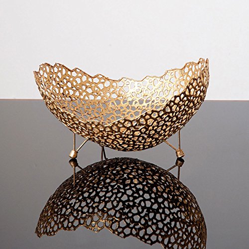 Dekoschale Utopistico Klein / Metall / Gold
