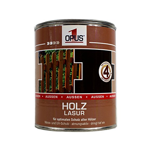 Preisvergleich Produktbild Opus 1 Holzlasur palisander 5 Liter