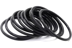 YHLOUBB 5 PZ Nero NBR O Ring Guarnizione Spessore Guarnizione CS 7mm,OD 85mm ID 71mm