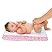 The Plush Pad Portable Changing Pad with Memory Foam - Bubbles in Juice