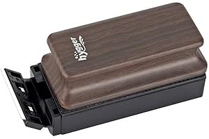 hygger Windscreen Cleaner Aquarium Magnet, Super Strong Fish Tank Glass Magnet Brush, Floating Disc Cleaning Magnet (S)