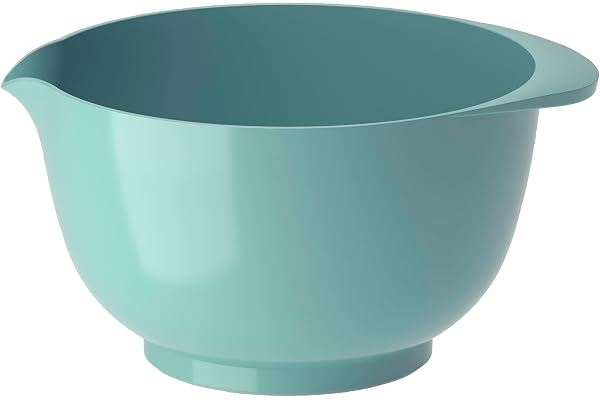 Rosti Margrethe Bol à mélanger 3 litres, Bol incassable, Bol à pâtisserie, Bol à pâte levée avec bonne poignée, en plastique recyclable, Nordic Green (Vert)