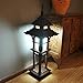 Produktbild Stehlampe Antique Holz Stehleuchte Wohnzimmer Schlafzimmer Büro Terrasse Studio Aisle Hotel Gallery Leselampe , s: 0087
