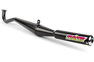 STANDARD PARTS Auspuff Tecno schwarz Puch Maxi Boss