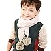Produktbild Susenstone®Kinder Schal Pure Colors Knit Woll Baby- Schal (beige)