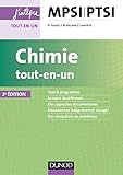 Chimie tout-en-un MPSI-PTSI - 3e éd.